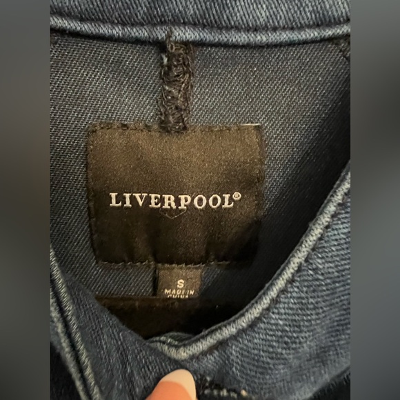 Liverpool denim shacket size small - Picture 6 of 8